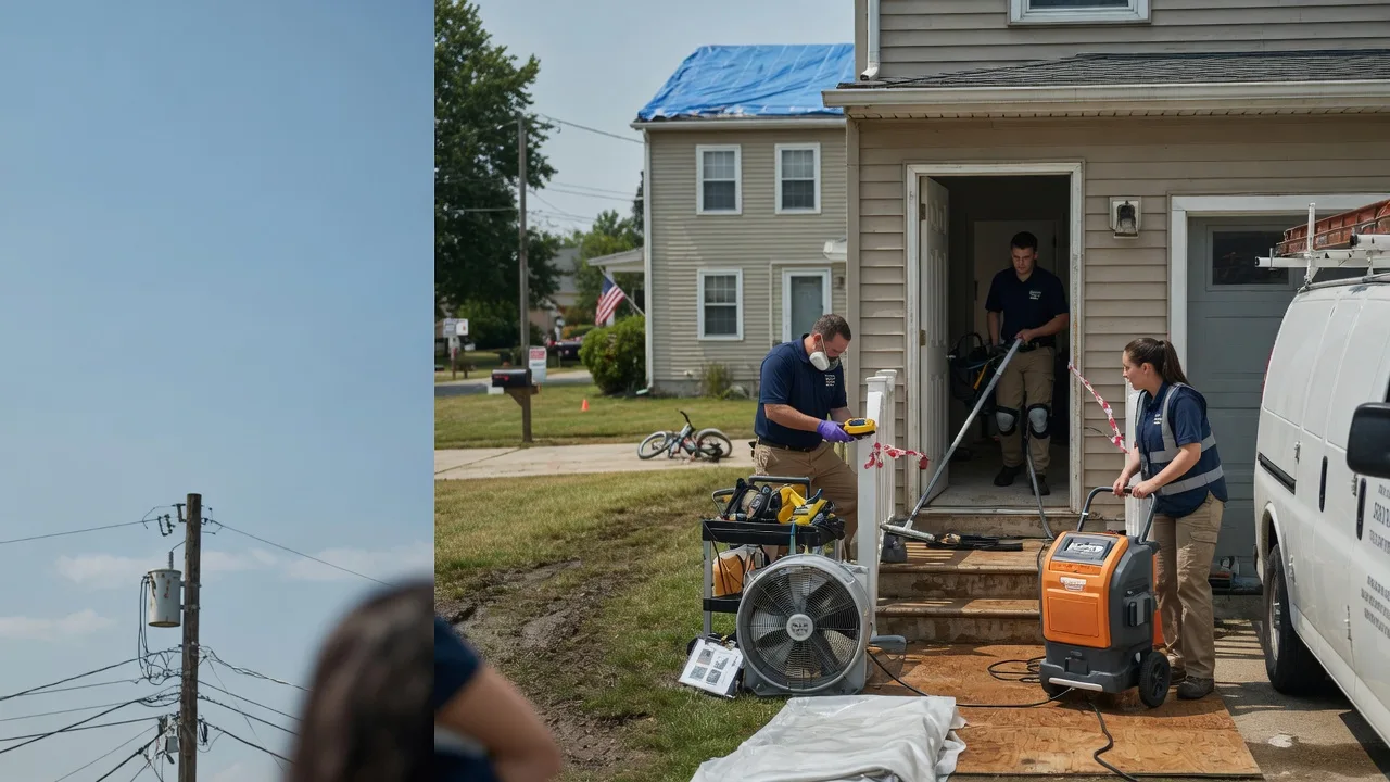 Water Damage Repair in Dixmont, ME near me